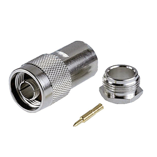 N-112B (2.4 mm.pin), N, вилка прижимная RG-213 (RG-8) разъем