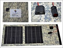 Мобильный (складной переносной) солнечный модуль ФСМ-10М